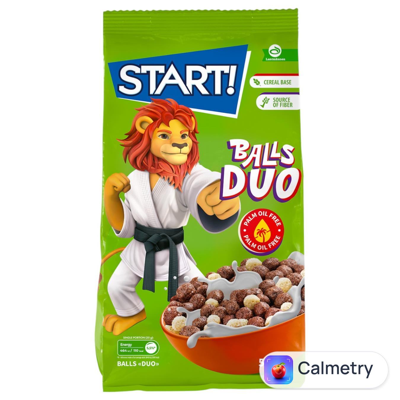 Сніданок сухий Start! Кульки Duo 500г — фото продукту