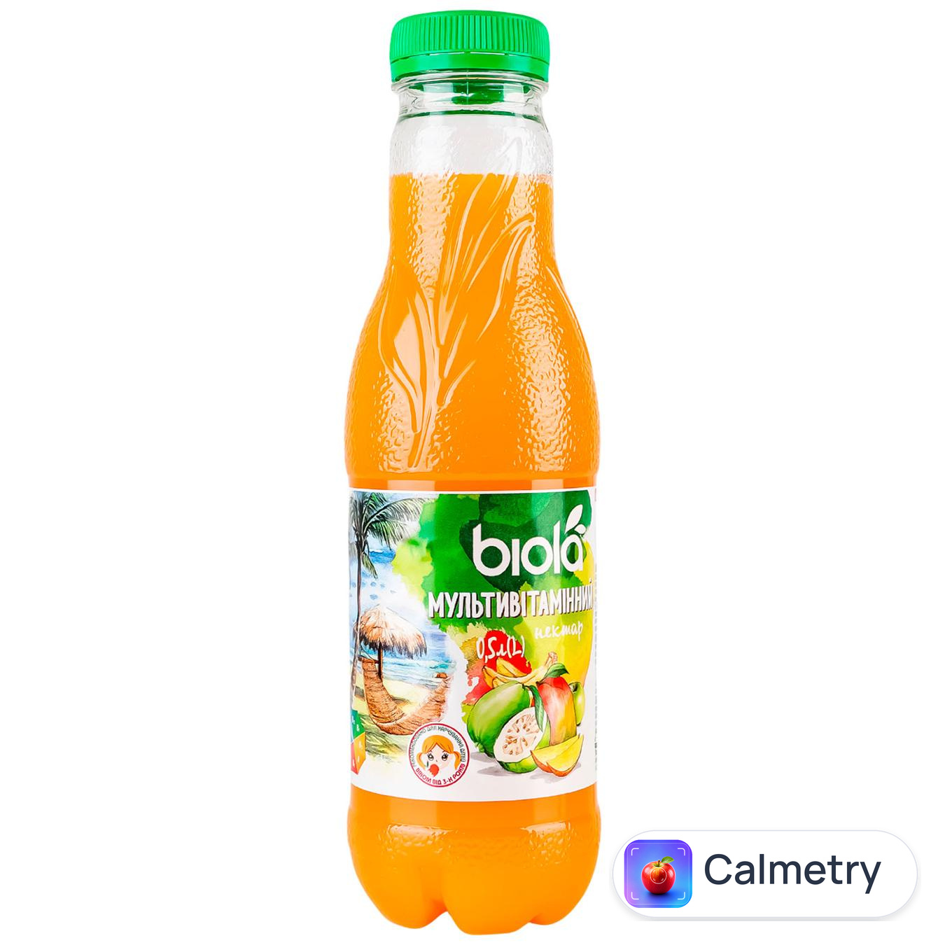 Нектар Biola Мультивітамін 0,5л — фото продукту