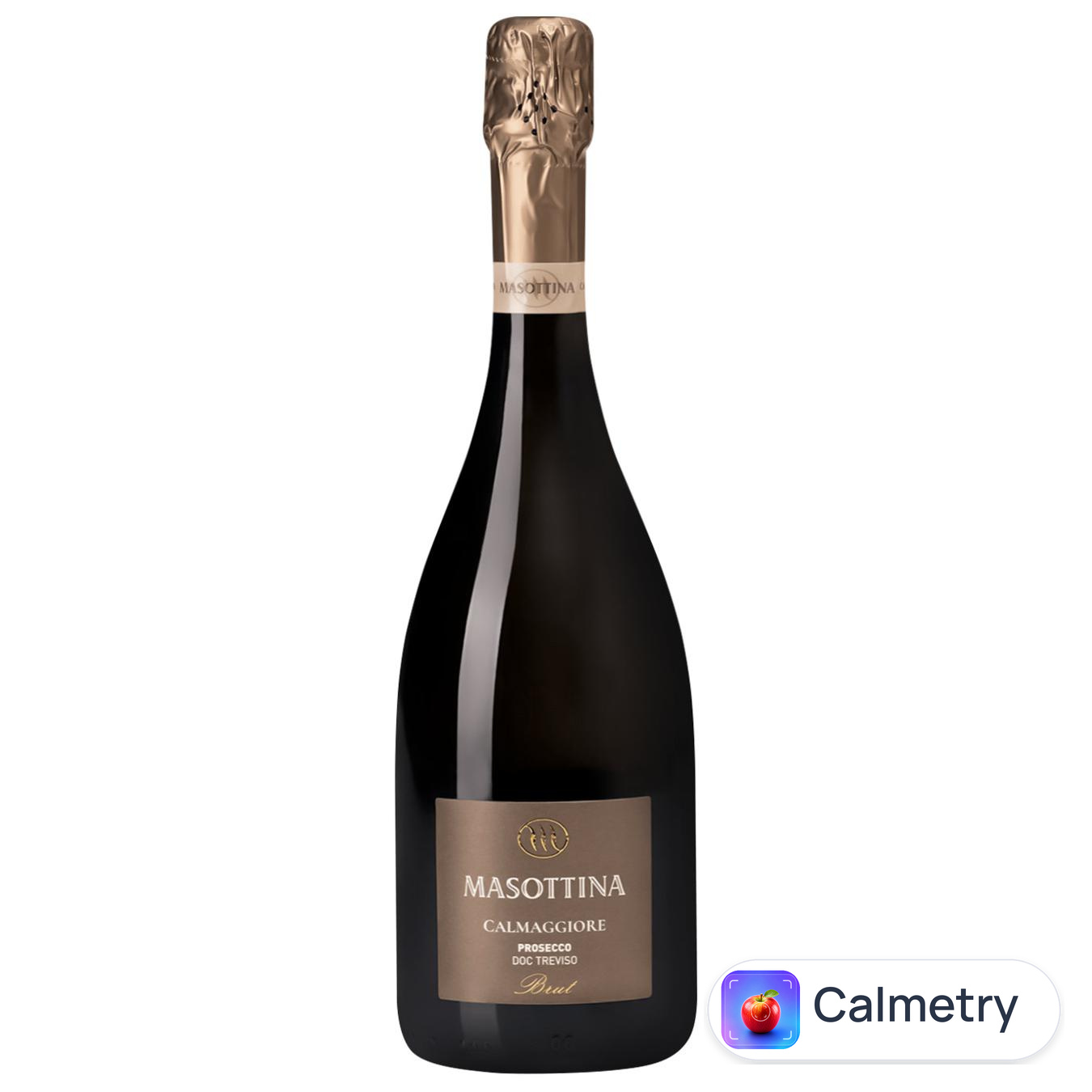 Вино ігристе Masottina Calmaggiore Prosecco DOC Treviso Brut біле брют 11% 0,75л