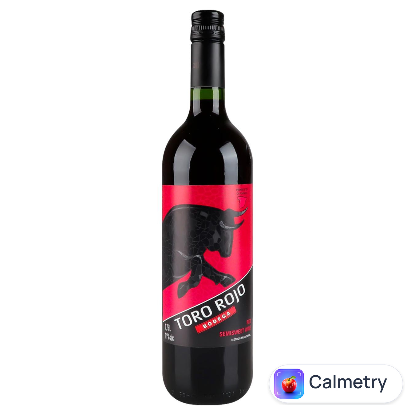 Вино Toro Rojo червоне напівсолодке 11% 0,75л