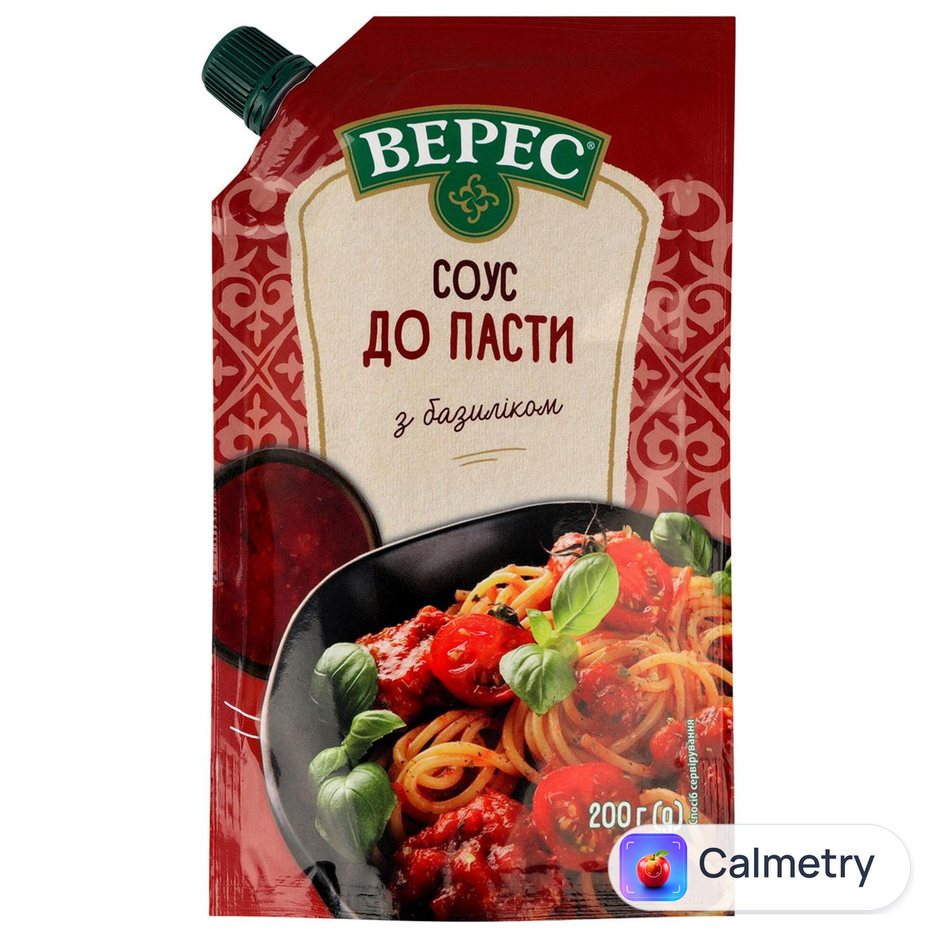 Соус Верес До пасти з базиліком 200г
