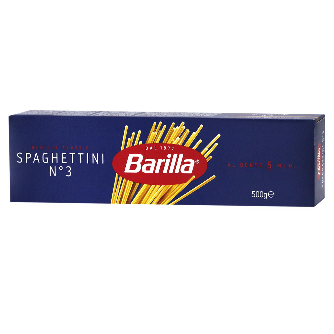 Макаронні вироби Barilla Спагеттіні №3 500г — фото продукту