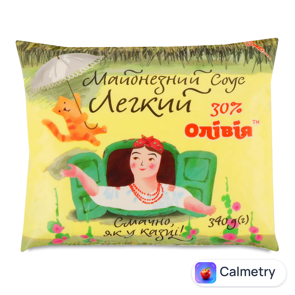 Соус «Олівія» «Легкий» майонезний 30% 340г