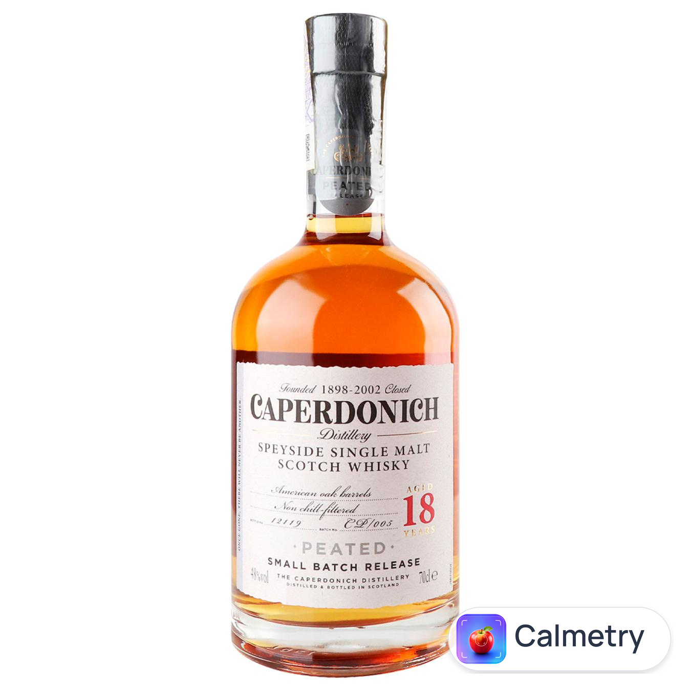 Віскі Caperdonich Peated 18 років 48% 0,7л капердонік