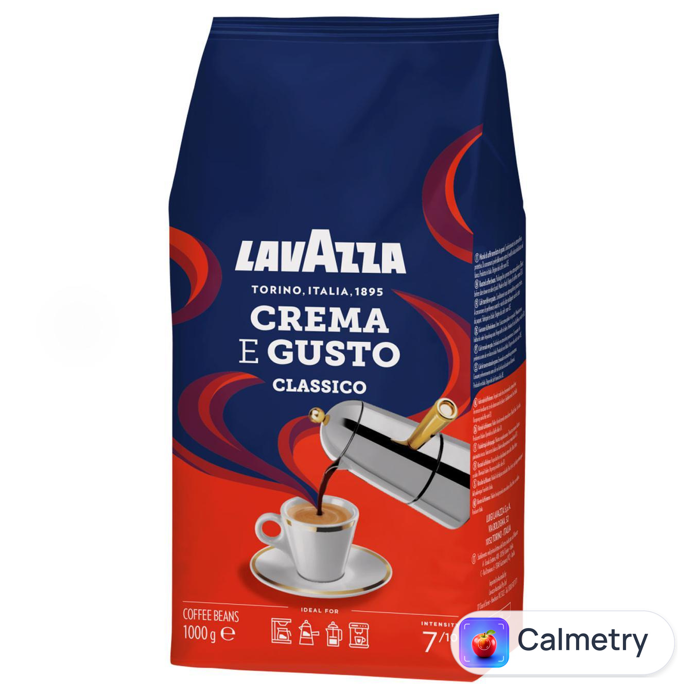 Кава в зернах Lavazza Crema e Gusto Espresso Classico 1кг — фото продукту
