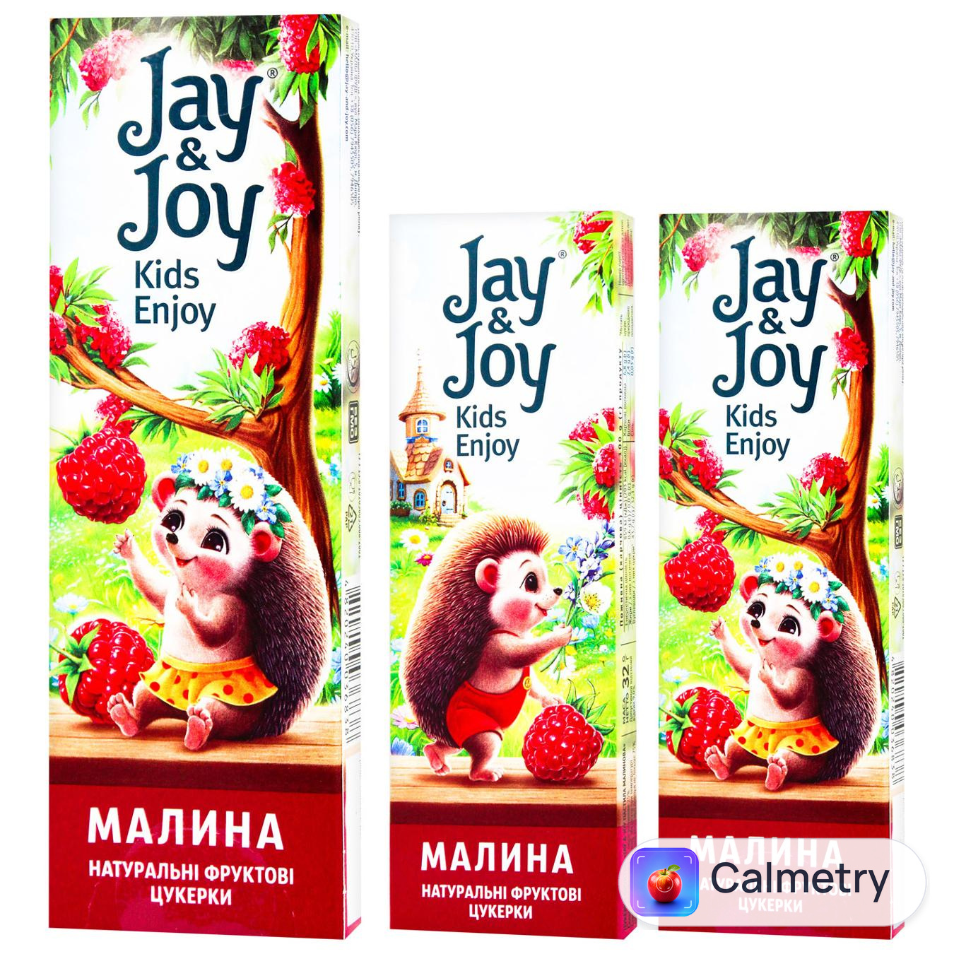 Пастила Jay&Joy малина 32г — фото продукту