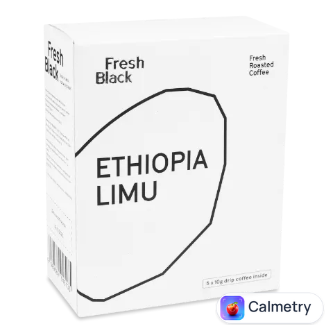 Кава Fresh Black Ethiopia Limu в дріпах 50г