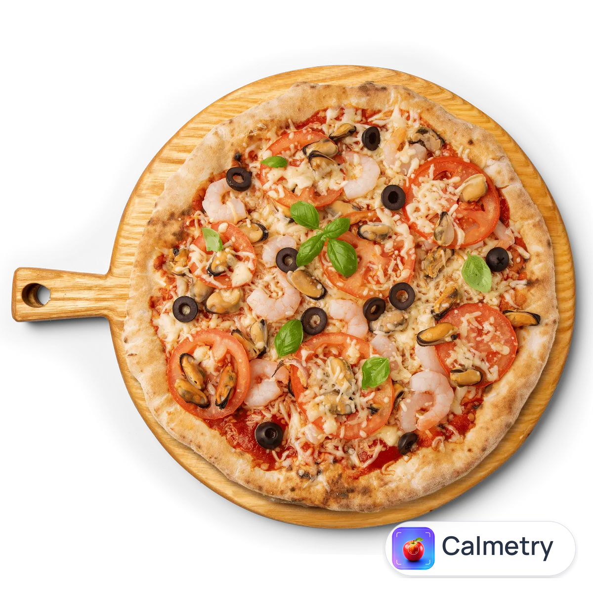 Піца з морепродуктами 500г