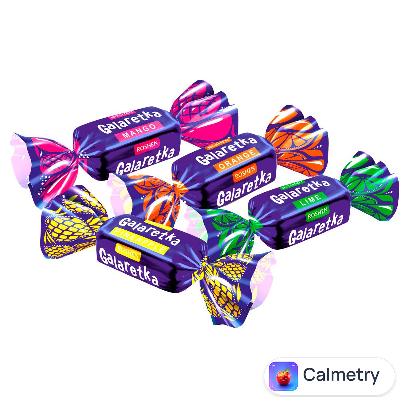 Цукерки Roshen Galaretka мікс