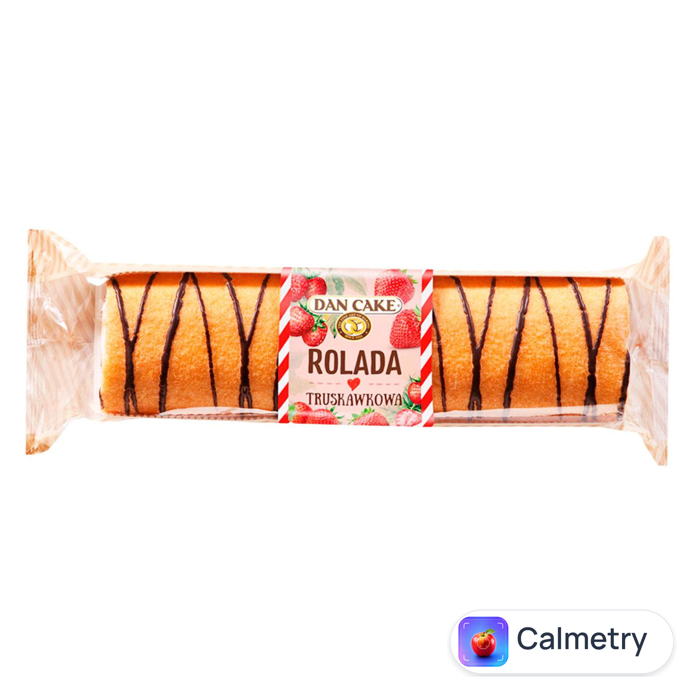 Рулет Dan Cake Полуничний 400г