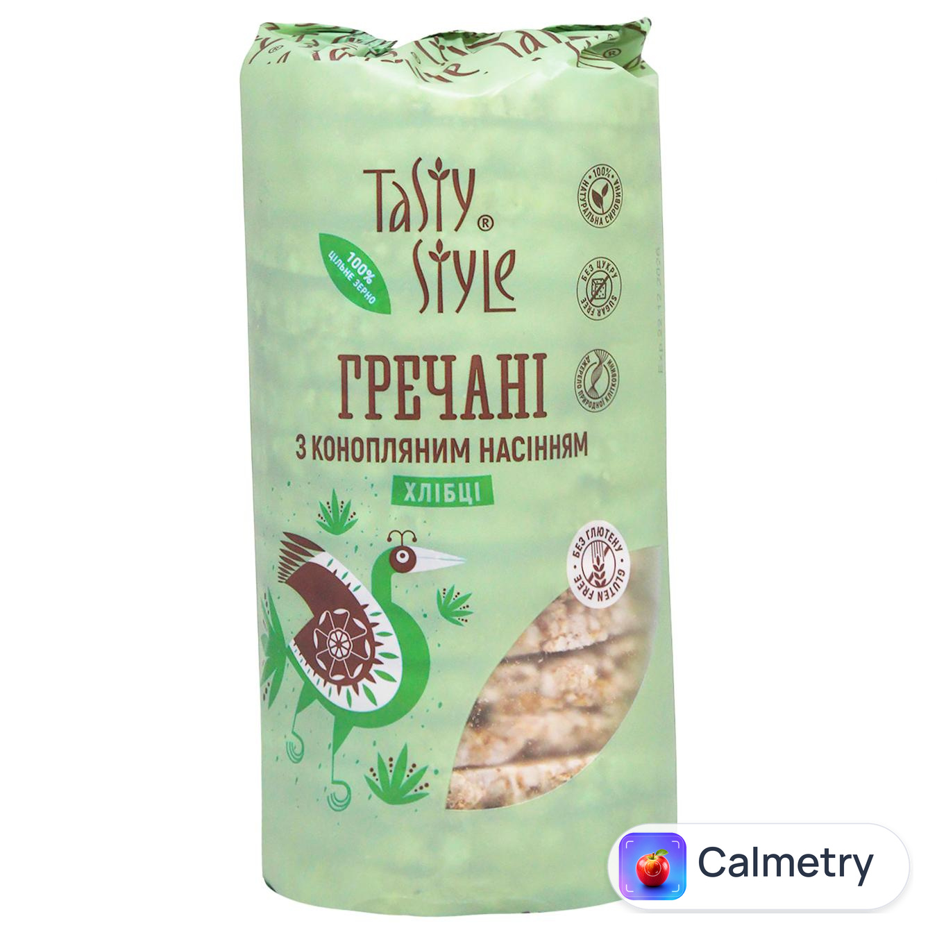 Хлібці Tasty Style гречані з конопляним насінням 100г