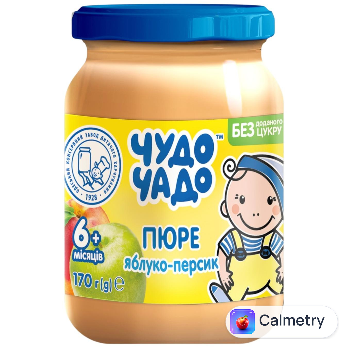 Пюре Чудо-Чадо Персик-яблуко 170г