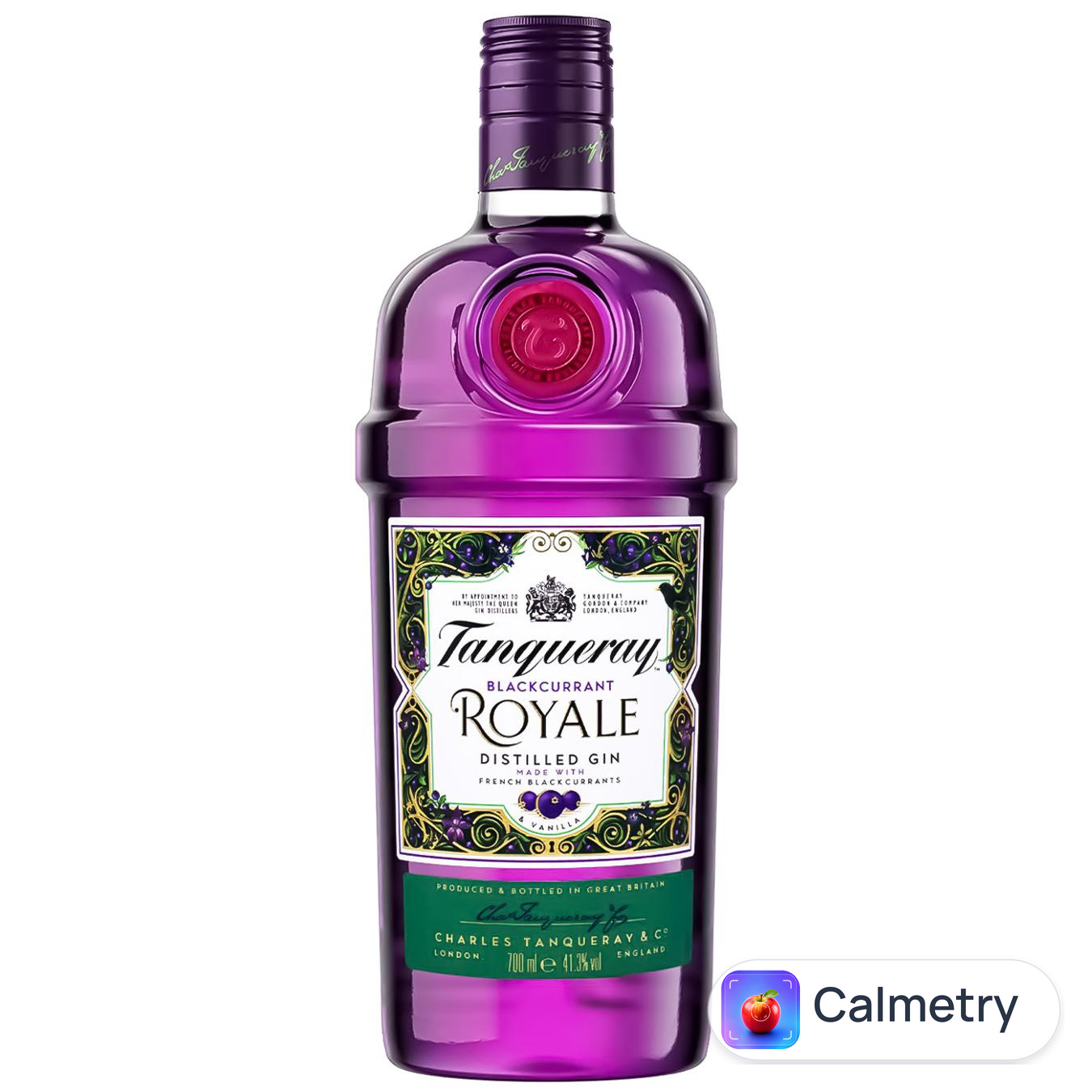 Напій на основі джину Tanqueray Blackcurrant Royale 41,3% 0,7л — фото продукту