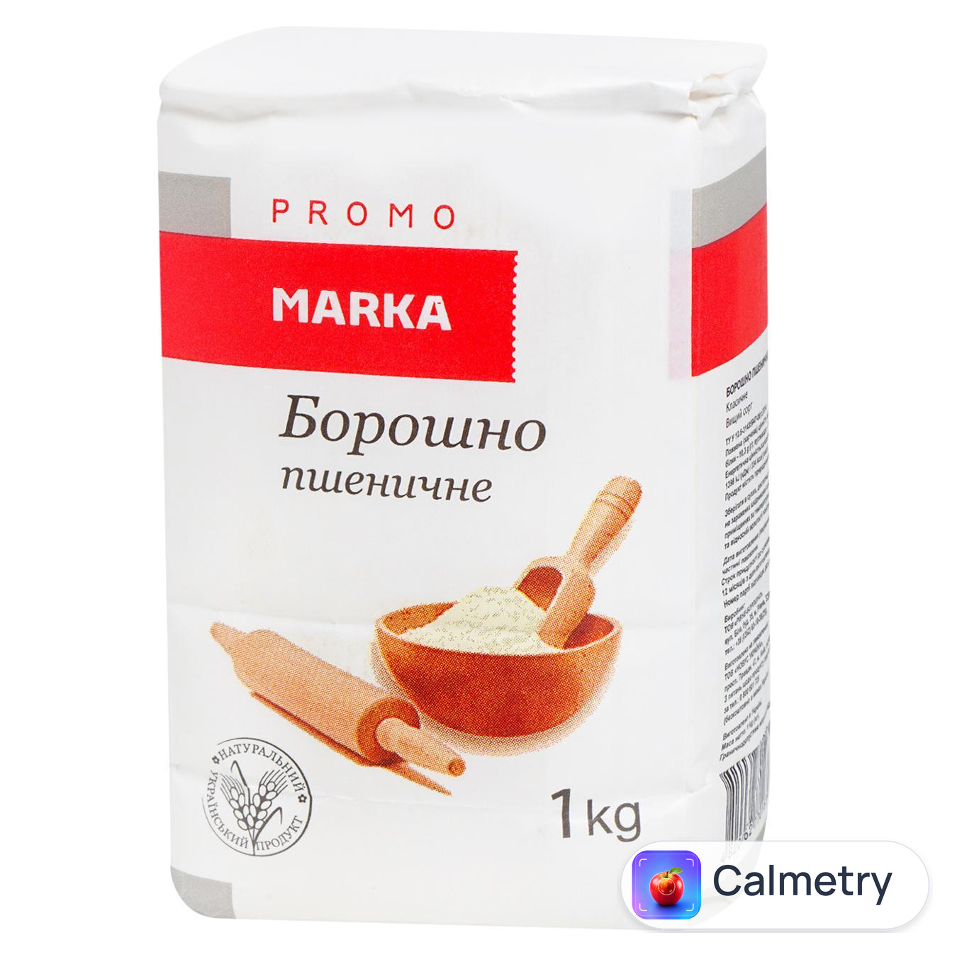 Борошно пшеничне Marka Promo вищий сорт 1кг — фото продукту