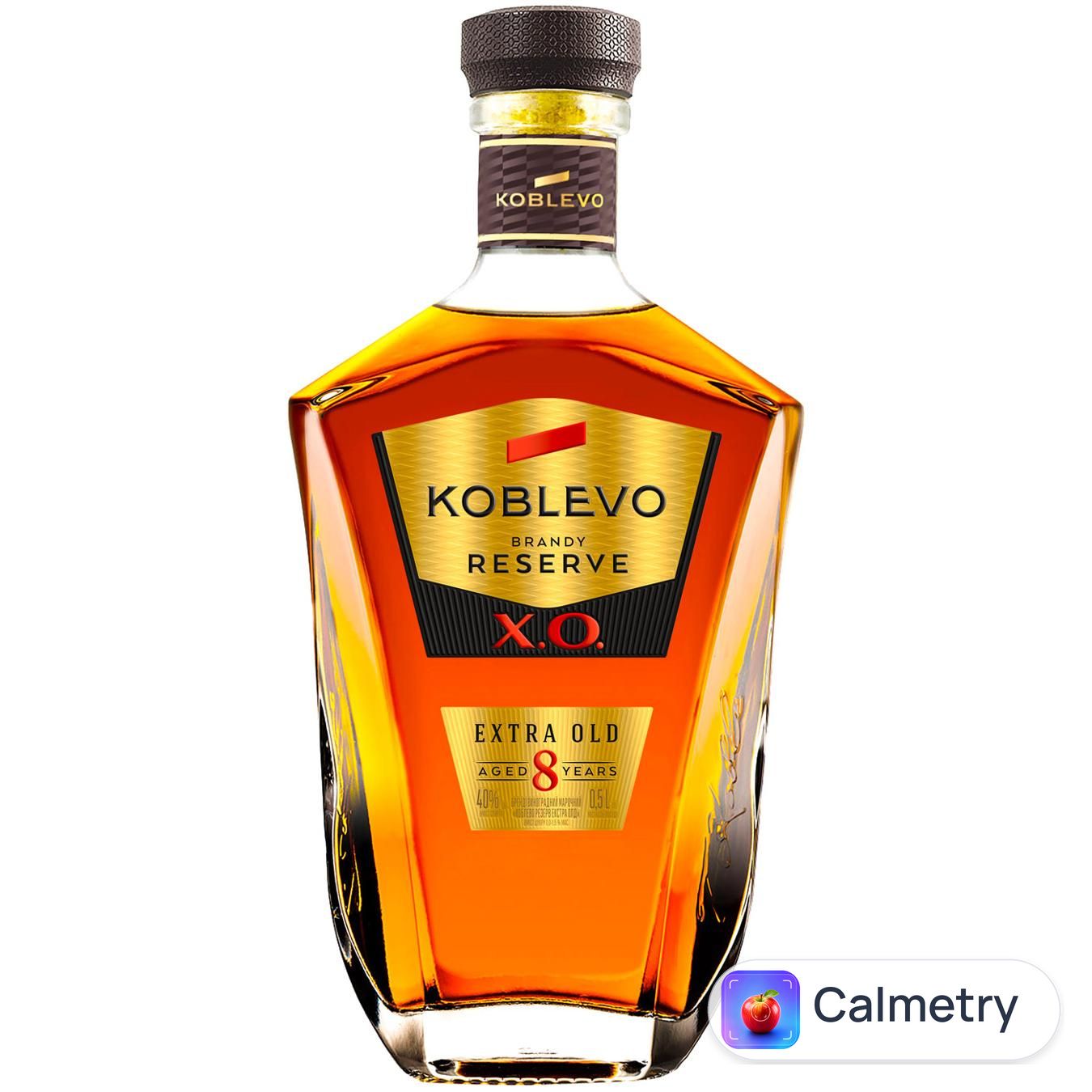 Бренді Koblevo Reserve Extra Old X.O. 8 років 40% 0,5л