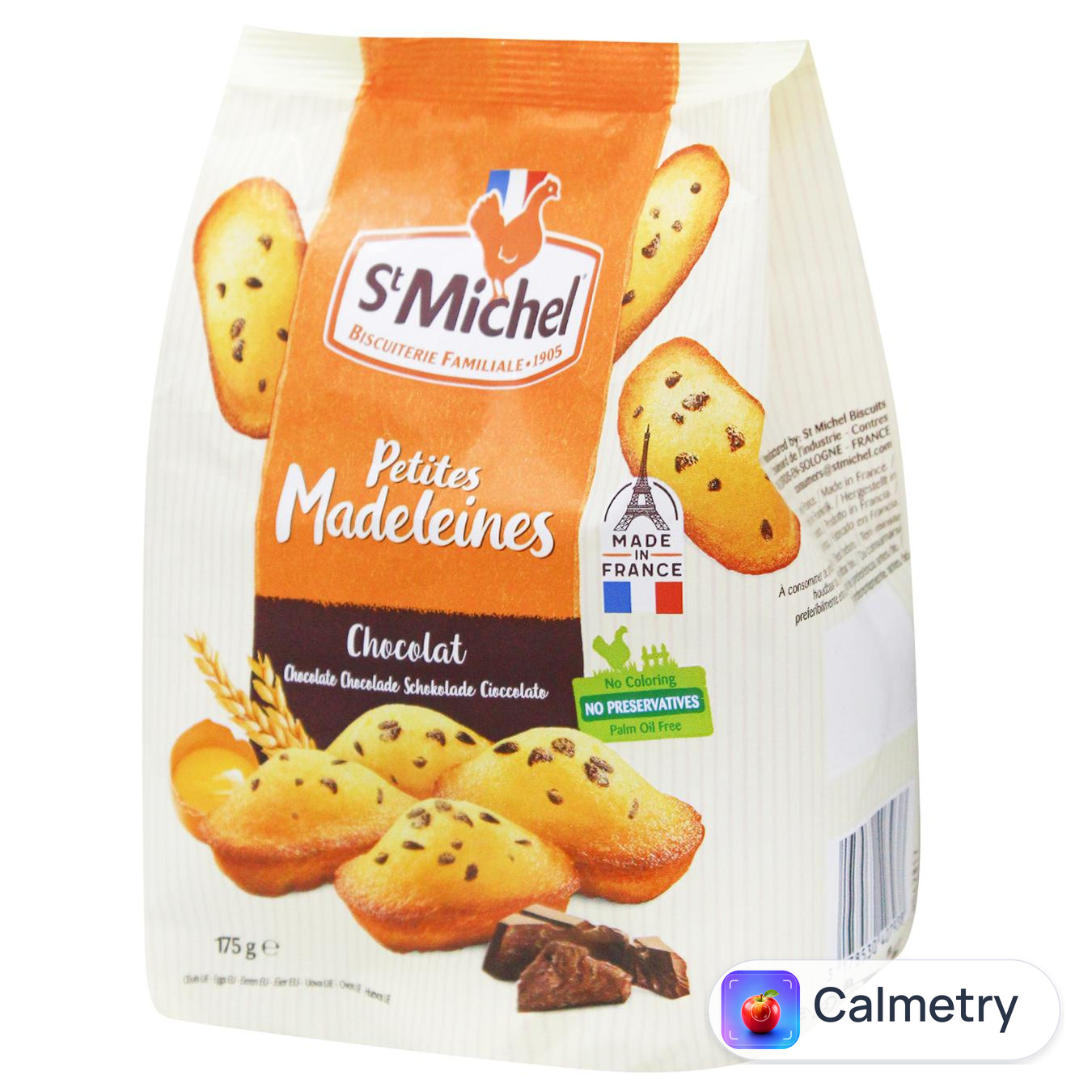 Печиво St Michel Mini Madeleines з шоколадом 175г