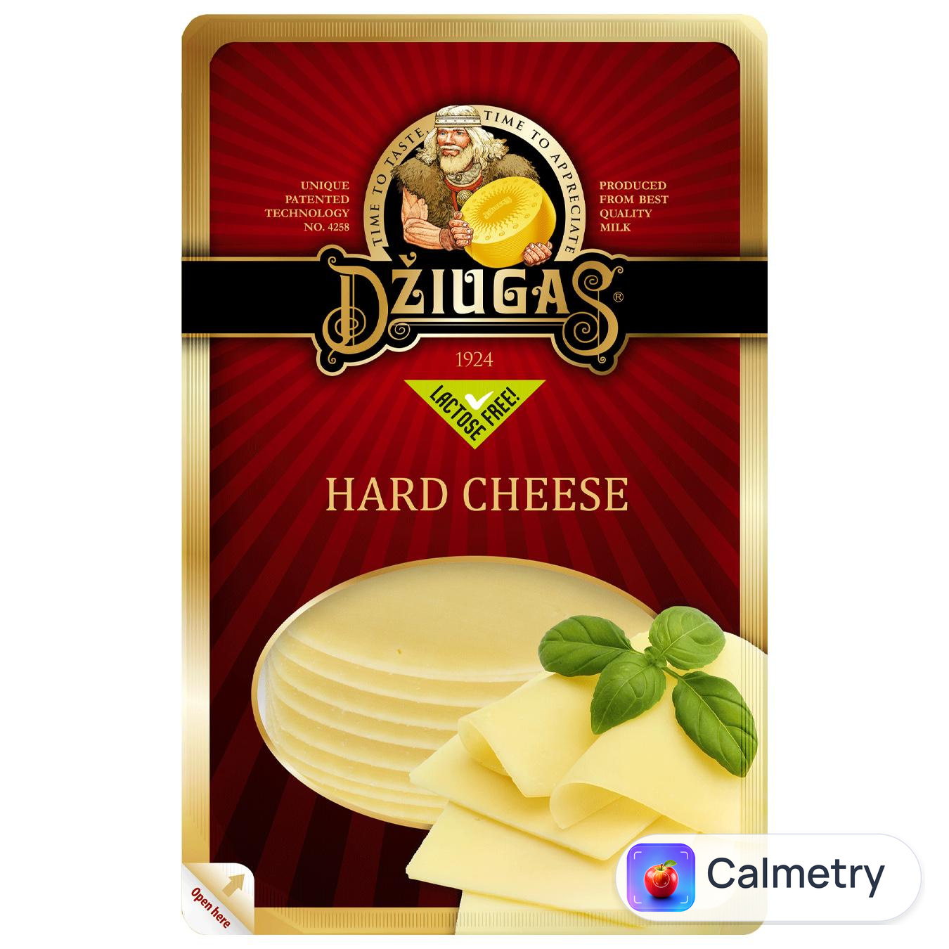 Сир Dziugas нарізка 40% 2 місяців 150г