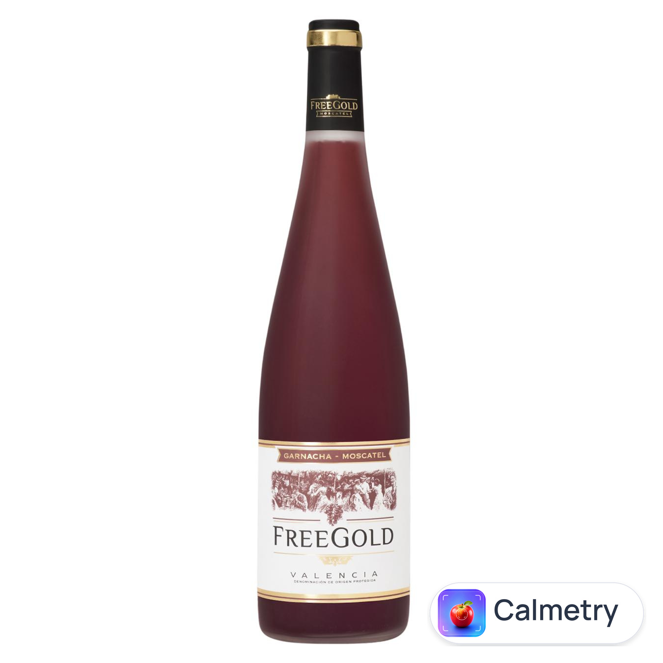 Вино Freegold червоне солодке 12% 0,75л — фото продукту