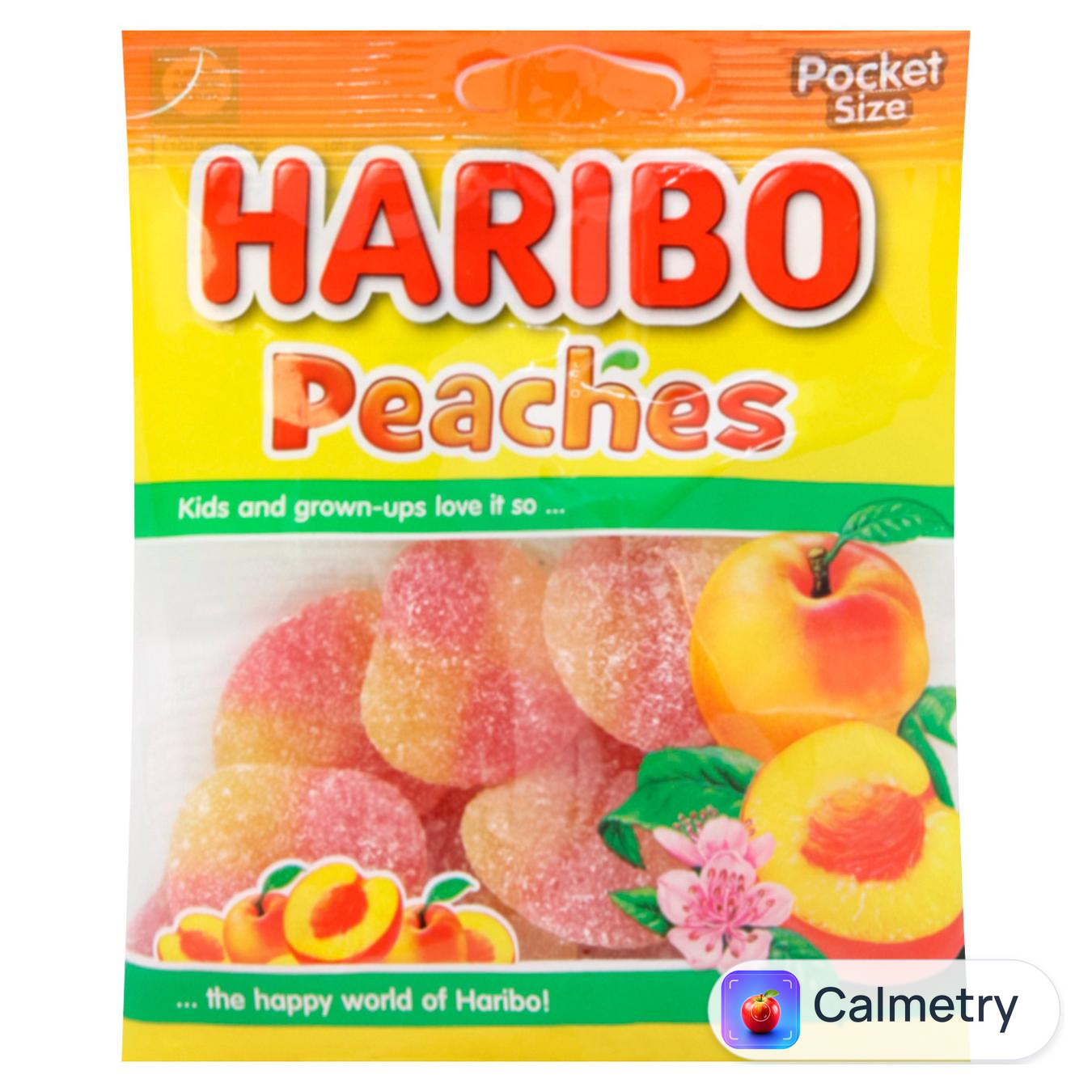Цукерки желейні Haribo з фруктовим смаком 80г
