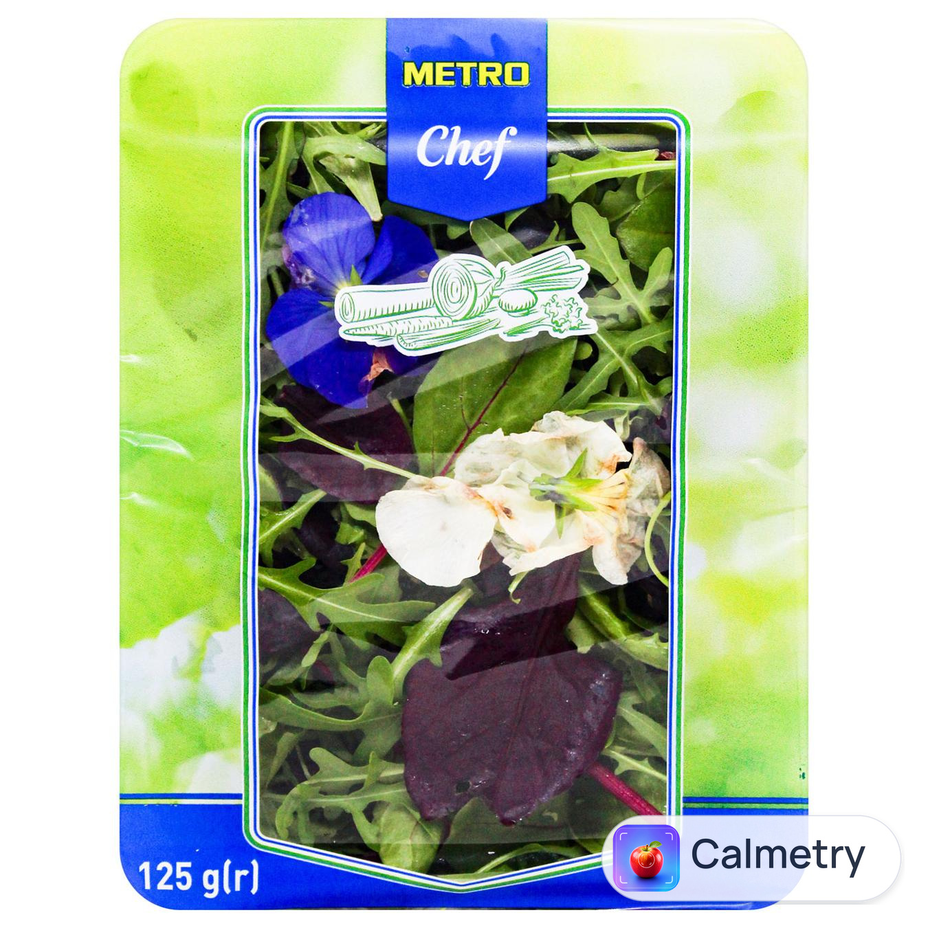 Салат Metro Chef Месклум з квітами 125г
