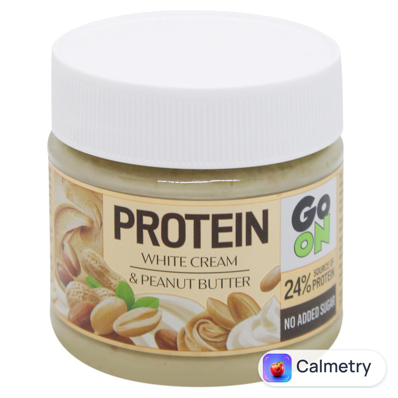 Паста арахісова Go On Protein з білим кремом 180г — фото продукту