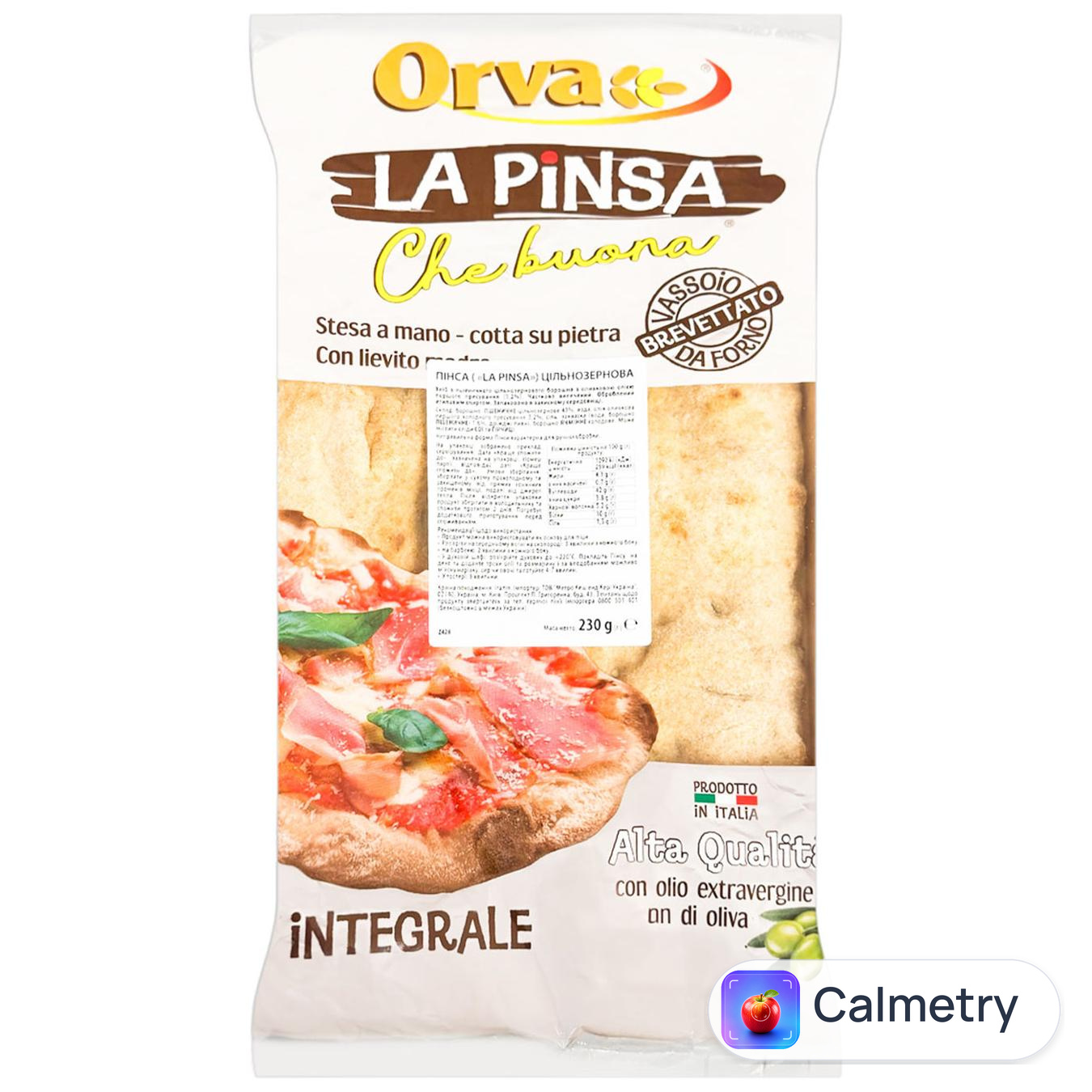 Пінса Orva цільнозернова 230г — фото продукту
