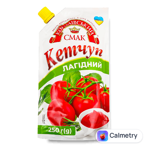 Кетчуп Королівський смак Лагідний, 250г
