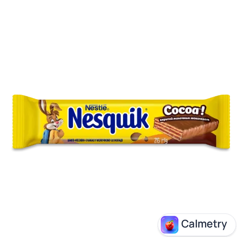 Вафлі Nesquik у молочному шоколаді з какао