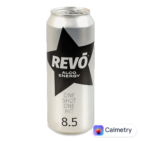 Напій енергетичний Revo слабоалкогольний, 0,5л