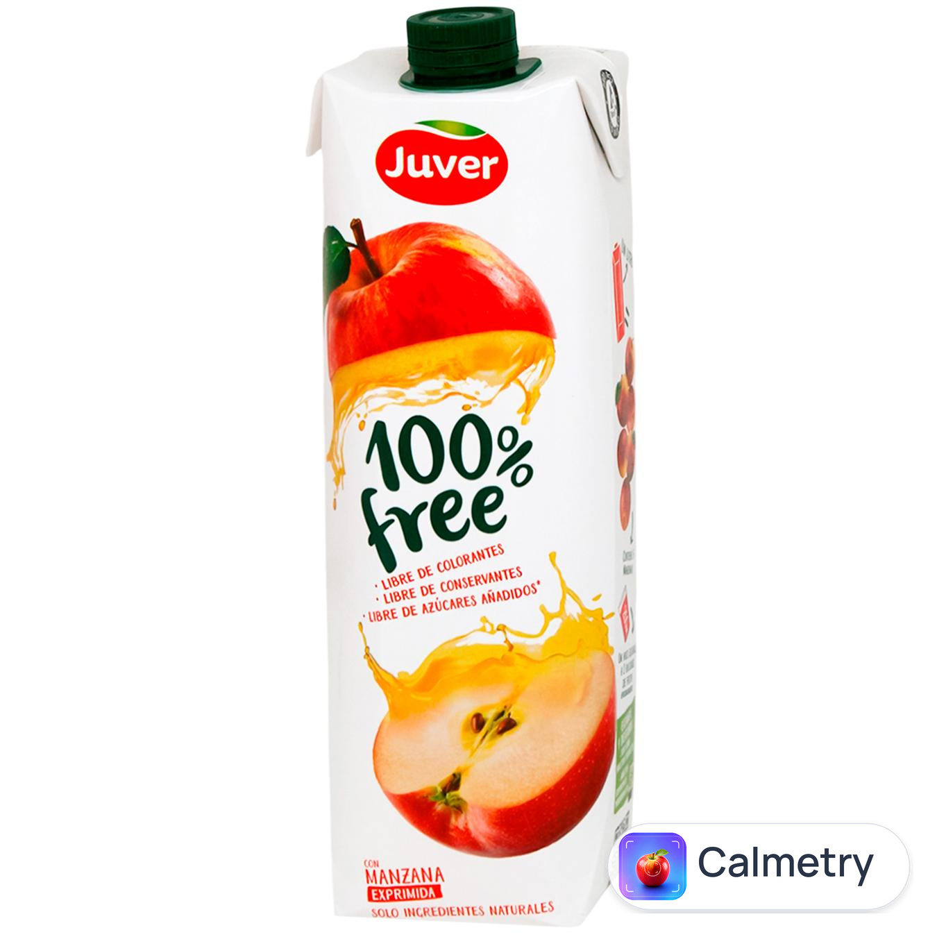Сік Juver Яблучний без цукру 1л