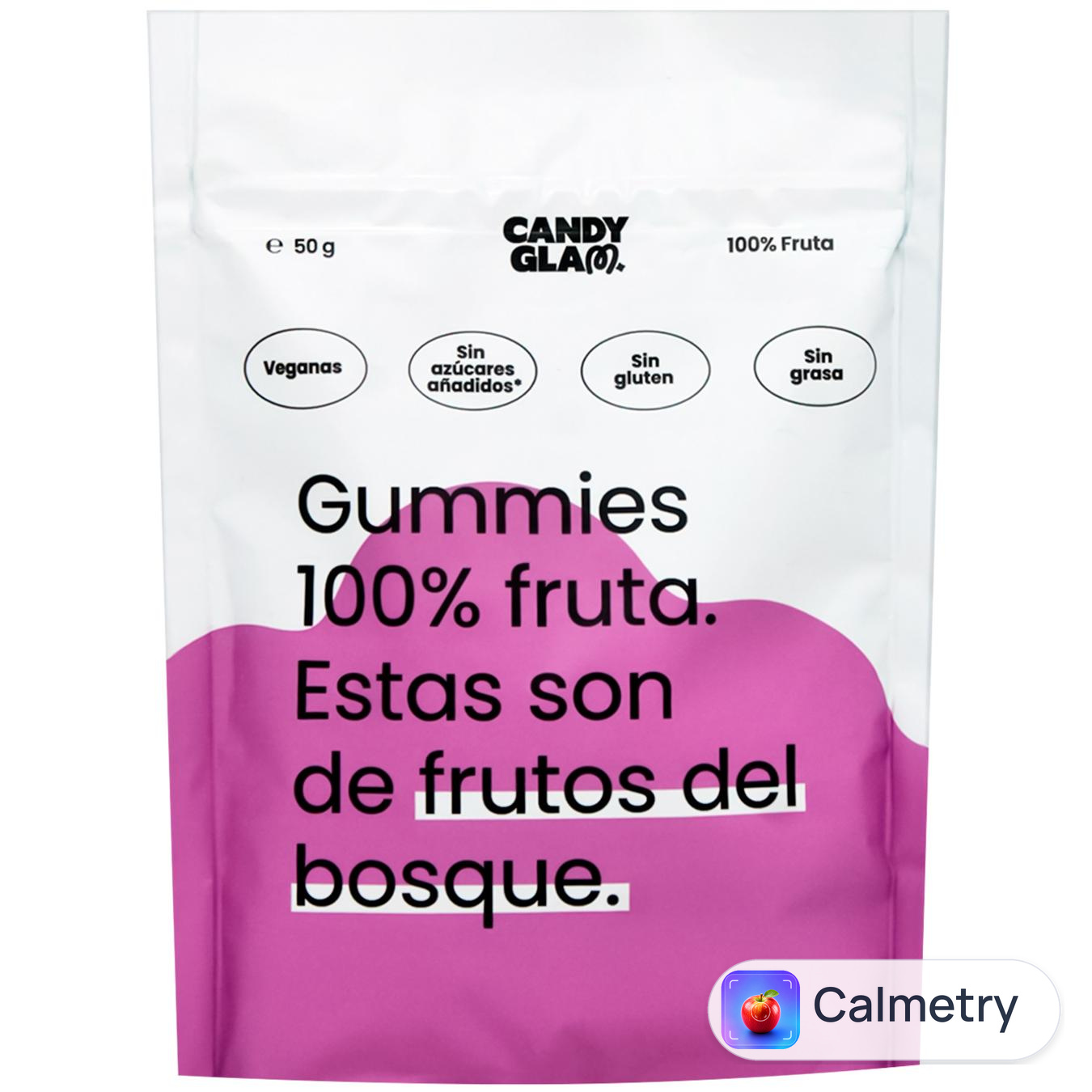 Цукерки Candy Glam желейні зі смаком лісових фруктів 50г