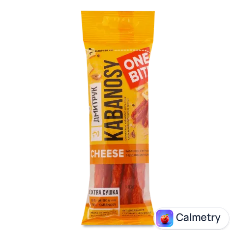 Кабаноси Дмитрук OneBite Chesse курячі з сиром в/к