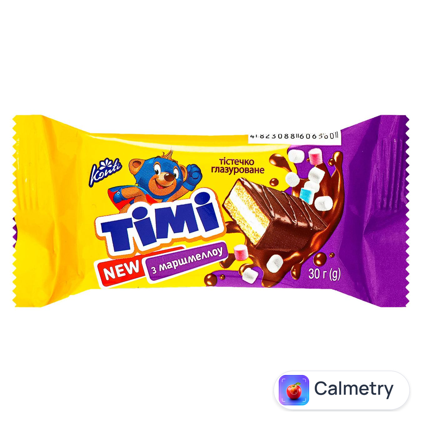 Тістечко Konti Тімі з маршмеллоу 30г