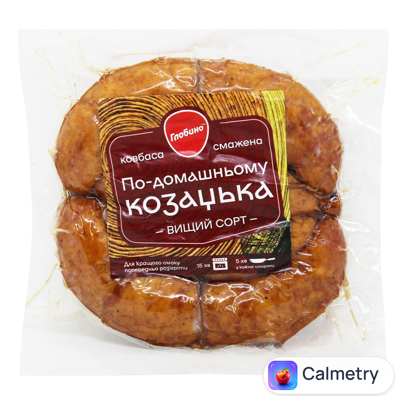 Ковбаса Глобино Козацька По-домашньому смажена вищий сорт — фото продукту