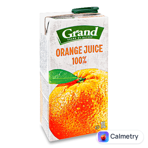 Сік Grand Апельсиновий 100%, 1л