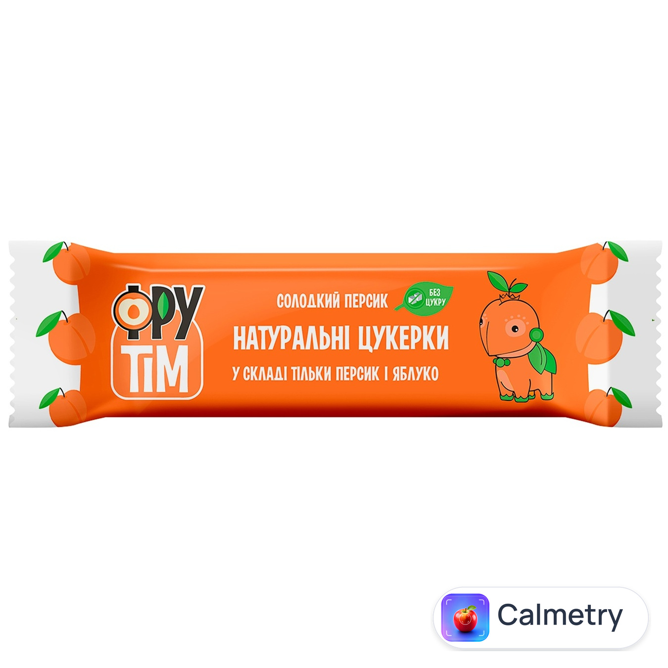Цукерки Фрутім натуральні персик і яблуко 50г
