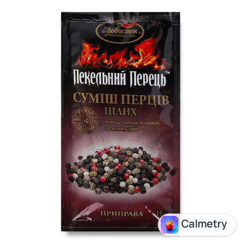 Суміш перців «Любисток» «Пекельний перець» цілий