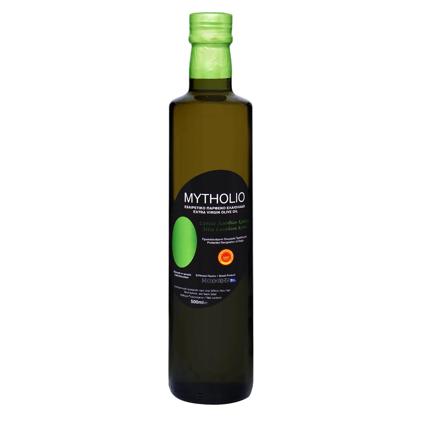 Олія оливкова Mytholiо Sitia Extra Virgin 500мл — фото продукту