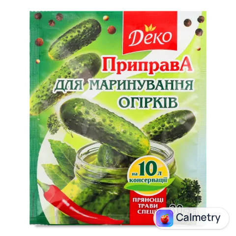 Приправа «Деко» для маринування огірків