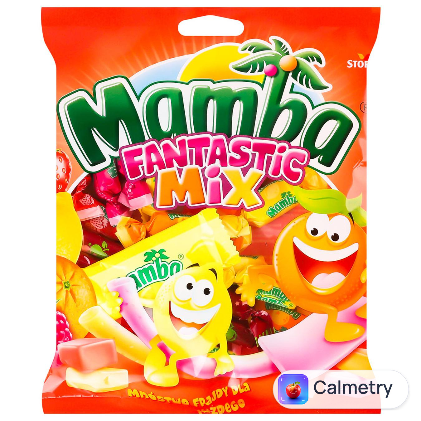 Цукерки Mamba Fantastic Mix жувальні 140г