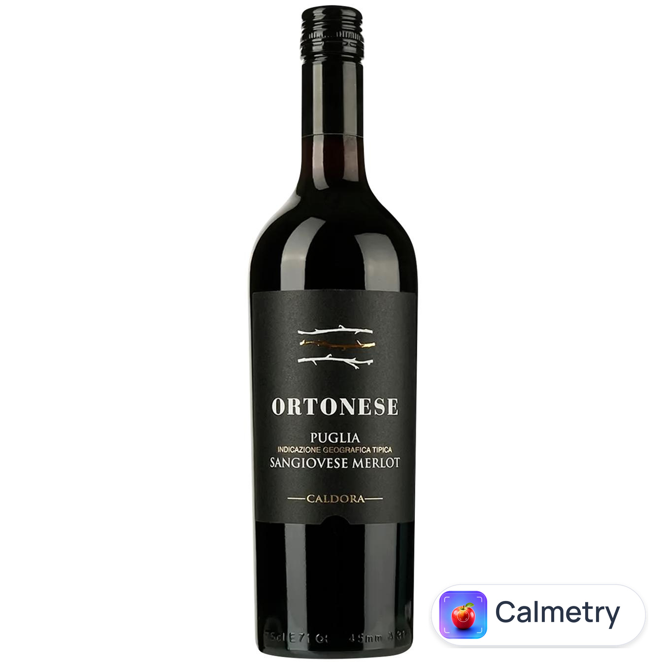 Вино Ortonese Sangiovese Merlot червоне сухе 13,5% 0,75л