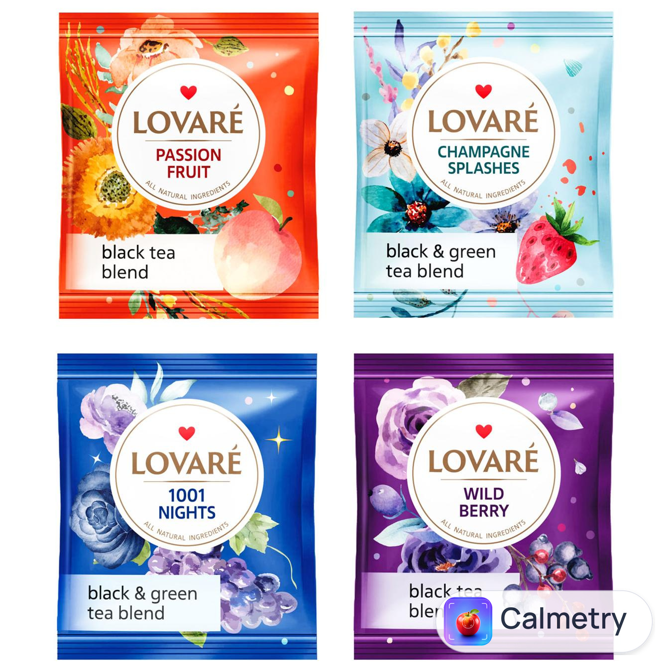 Набір чаю Lovare Black Tea Assorted 64г 32шт — фото продукту