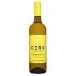 Напій винний Cero Chardonnay білий сухий безалкогольний 0% 0,75л — фото продукту