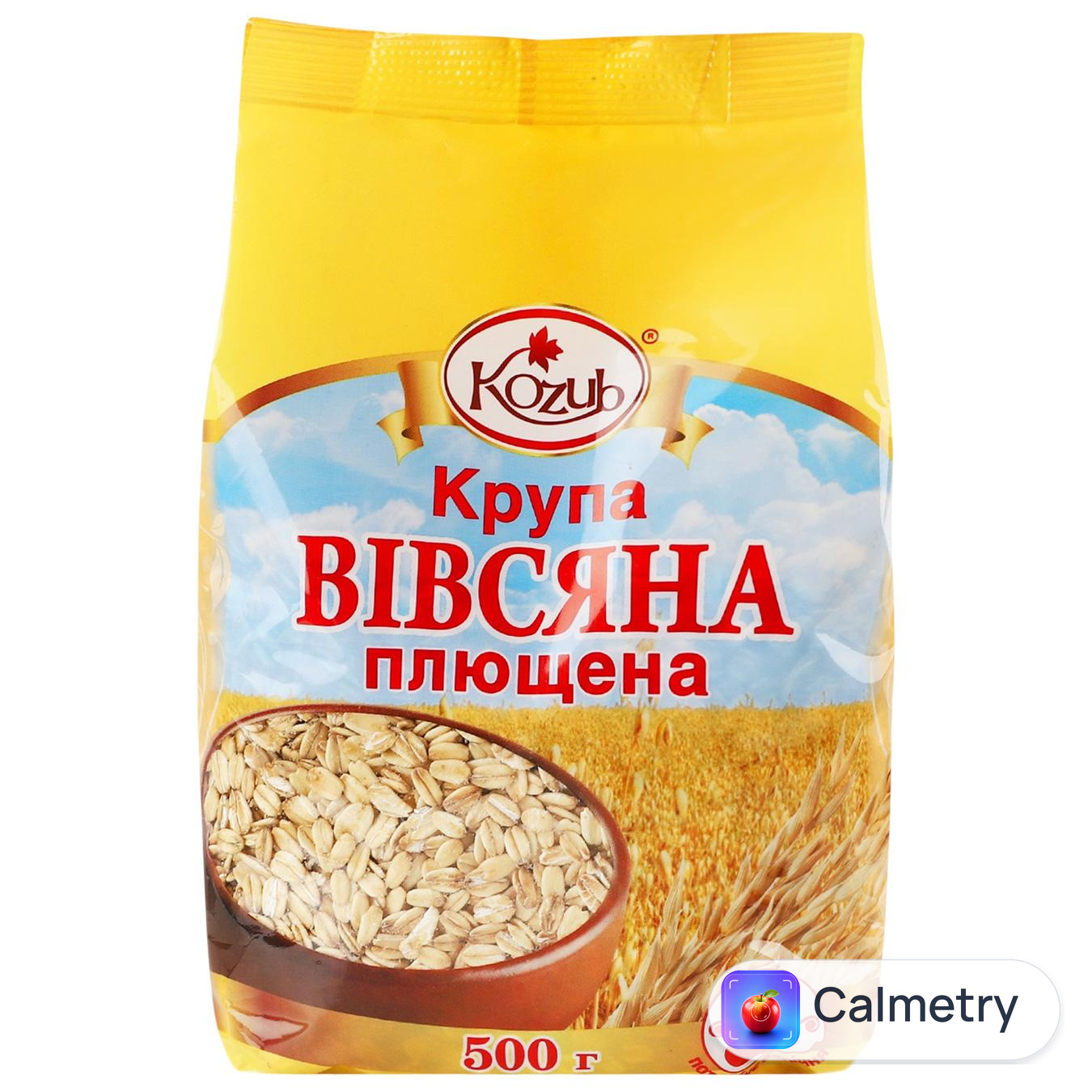 Крупа вівсяна Козуб Продукт плющена 500г
