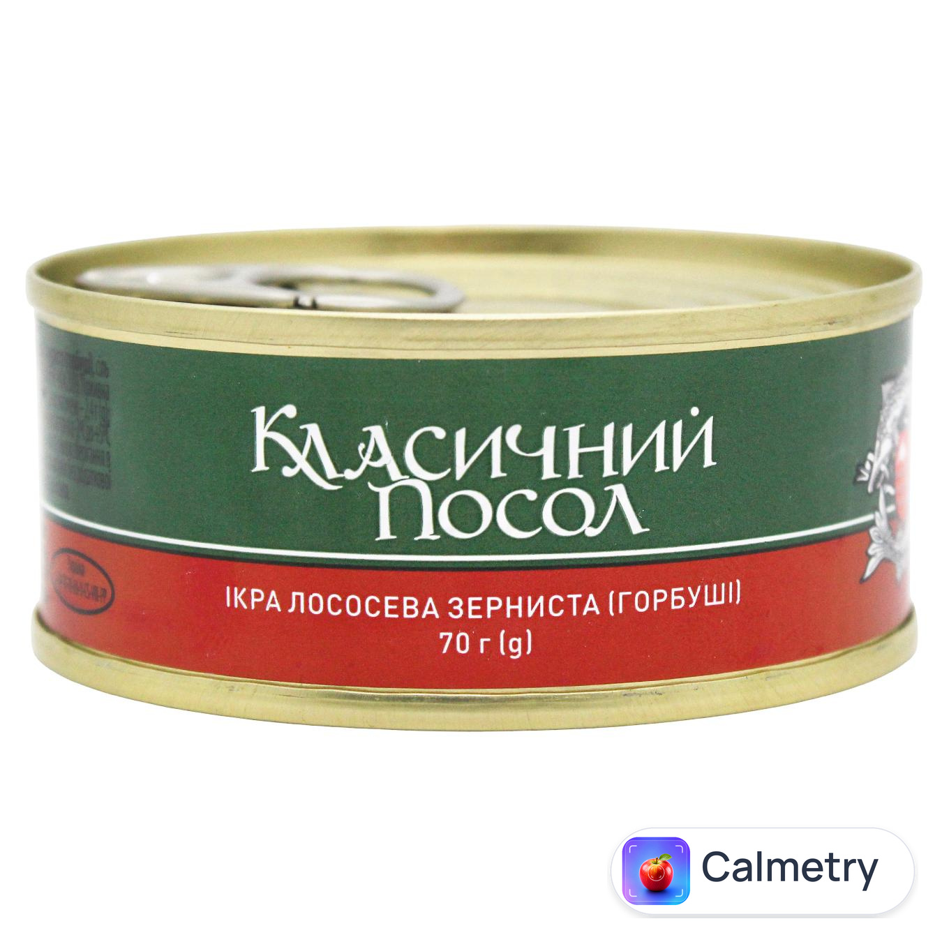 Ікра горбуші Класичний Посол зерниста 70г