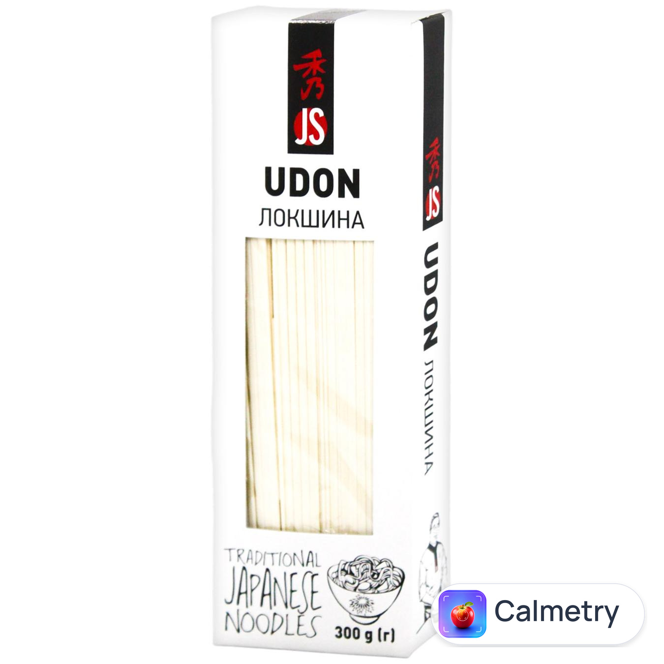 Макаронні вироби JS Udon Локшина пшенична 300г — фото продукту