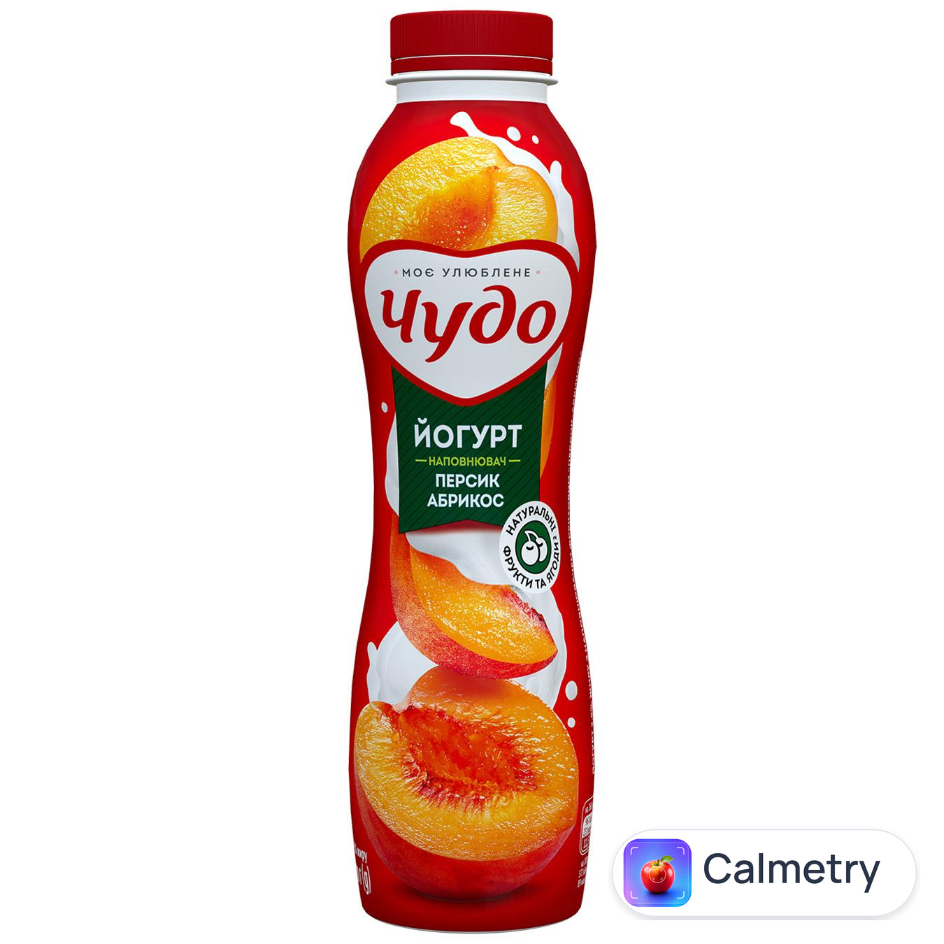 Йогурт Чудо Персик-абрикос 2,5% 520г