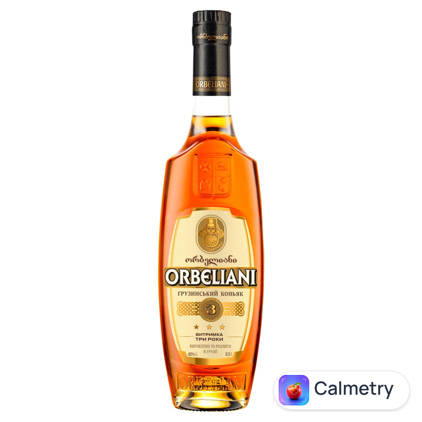 Коньяк Orbeliani 3 роки 40% 0.5л