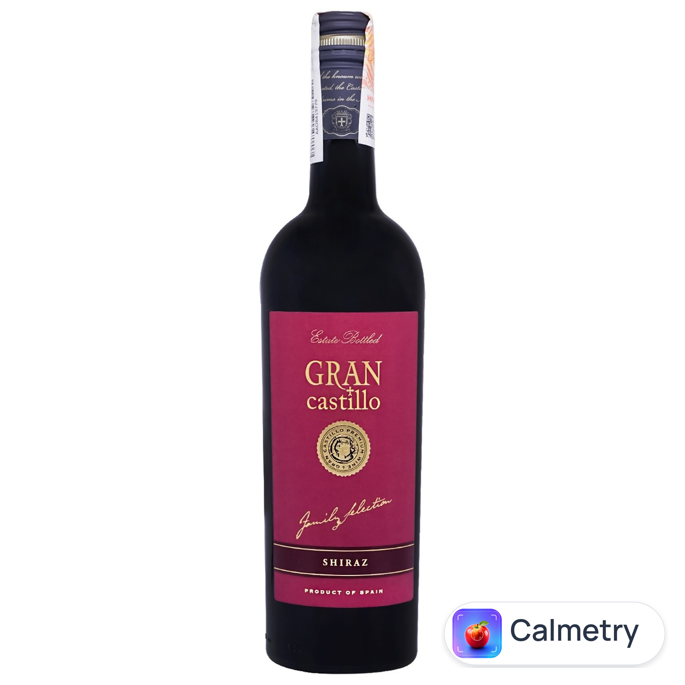 Вино Gran Castillo Shiraz червоне напівсухе 12,5% 0,75л
