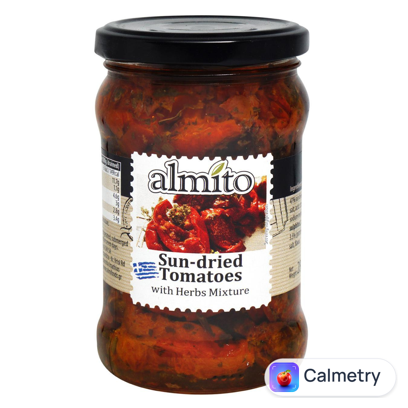 Помідори Almito висушені на сонці з сумішшю спецій Almito 280г — фото продукту
